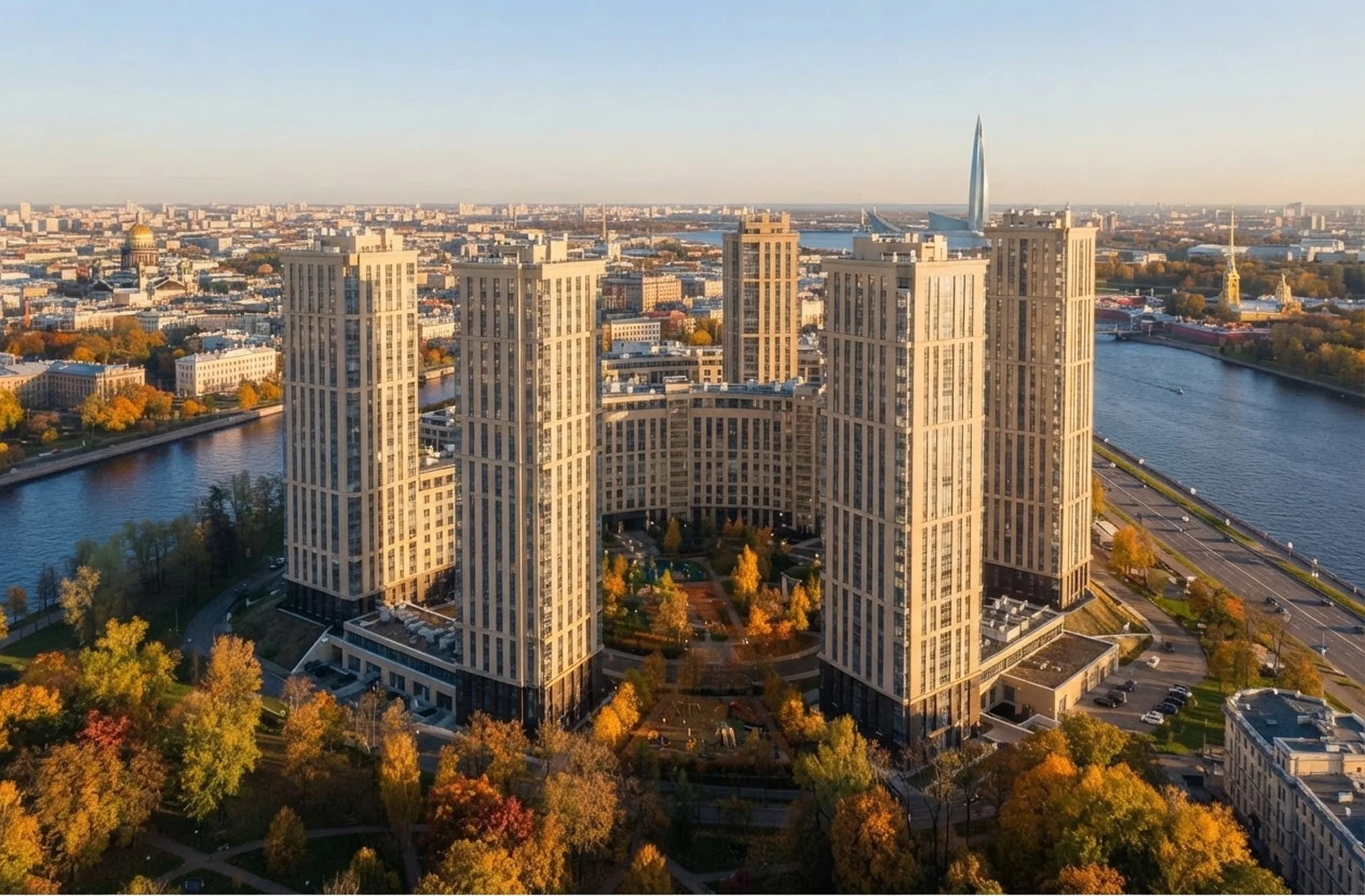 В ТОП-10 застройщиков Петербурга лишь одна московская компания